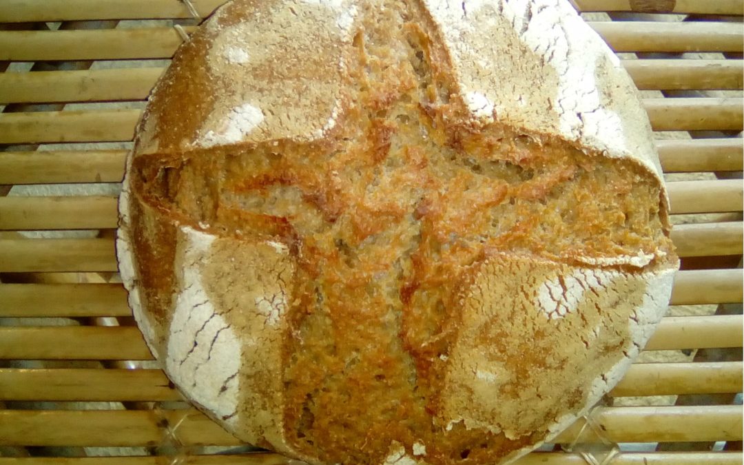 ‘Easy Peasy’ Sourdough Whole Grain Loaf 5 (4)